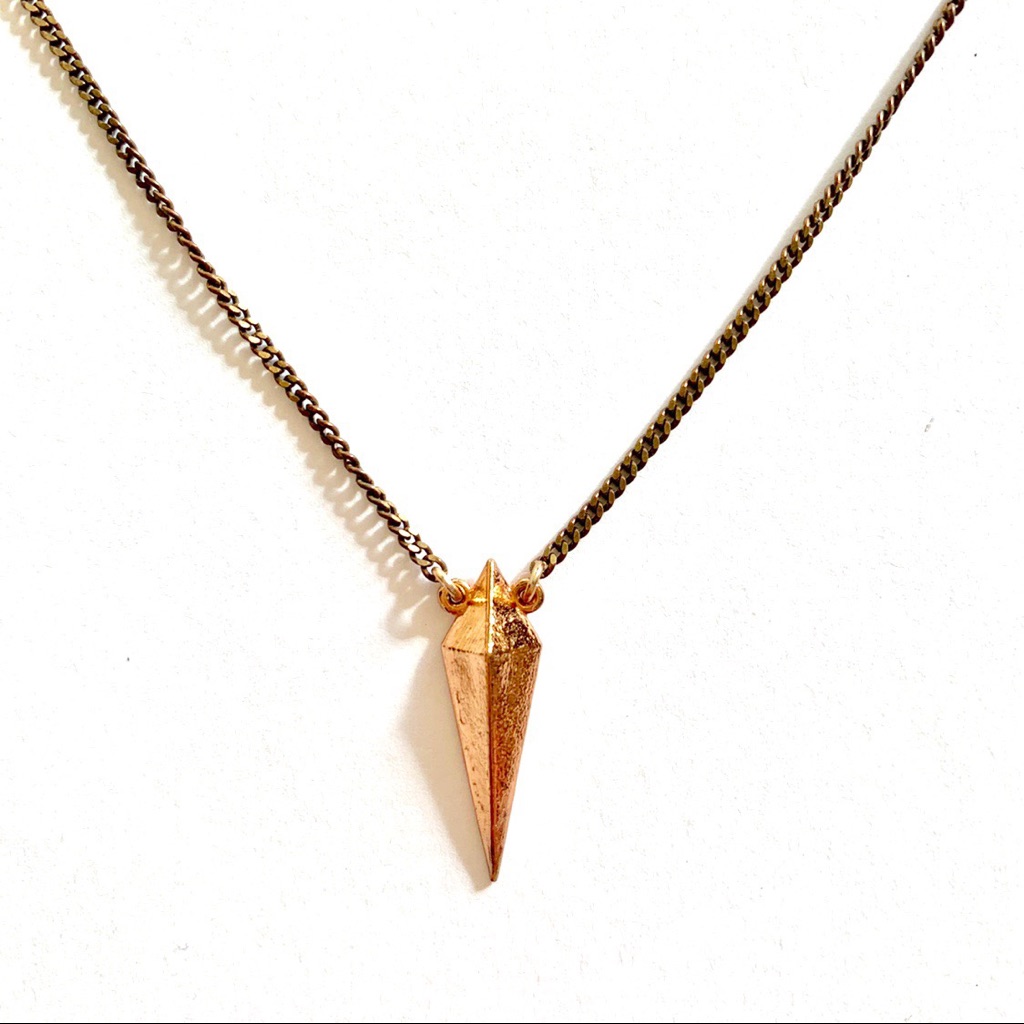 Luv Aj Rose Gold Diamond Necklace